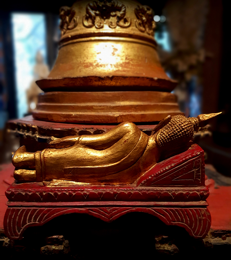 #lannabuddha #thaibuddha #recliingbuddha #woodbuddha #smallbuddha #sleepbuddha #buddha #buddhas #antiquebuddhas